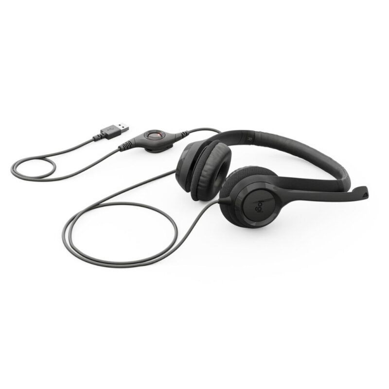 Casque-Micro USB Logitech H390 – Noir