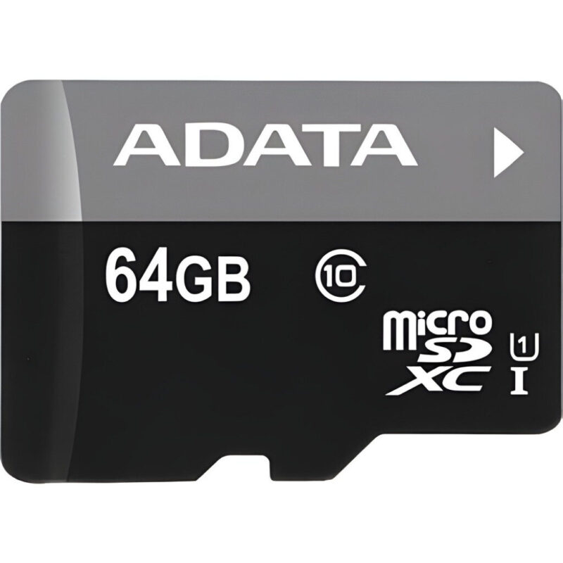 Mémoire Micro SD ADATA 64 Go + Adaptateur