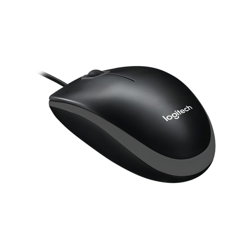 SOURIS OPTIQUE FILAIRE LOGITECH B100 USB - NOIR
