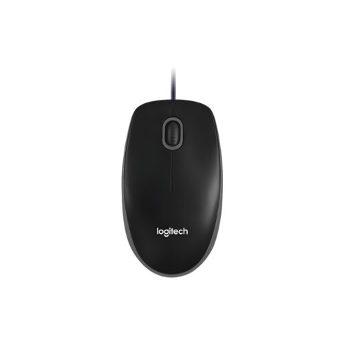 SOURIS OPTIQUE FILAIRE LOGITECH B100 USB - NOIR