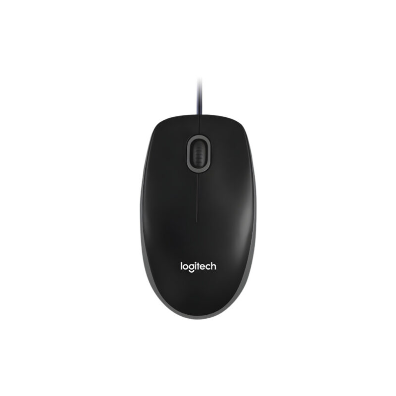 SOURIS OPTIQUE FILAIRE LOGITECH B100 USB - NOIR