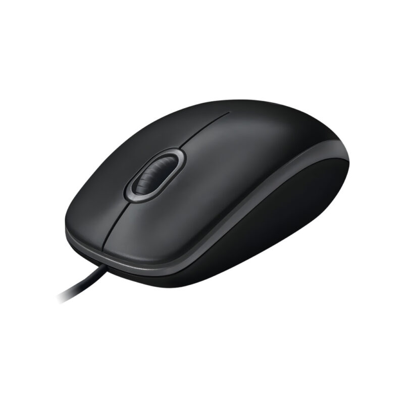 SOURIS OPTIQUE FILAIRE LOGITECH B100 USB - NOIR
