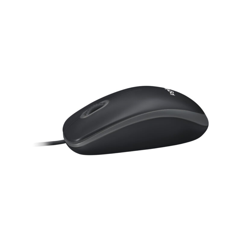 SOURIS OPTIQUE FILAIRE LOGITECH B100 USB - NOIR