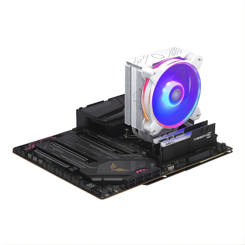 REFROIDISSEUR DE PROCESSEUR COOLER MASTER HYPER 212 HALO - BLANC