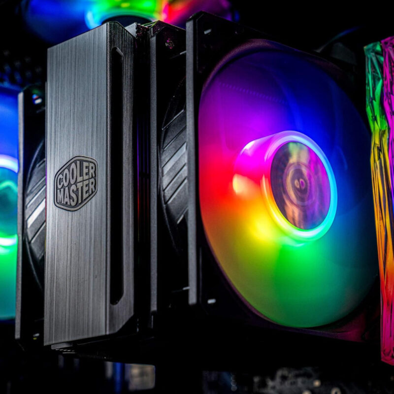 REFROIDISSEUR PROCESSEUR COOLER MASTER MASTERAIR MA612 STEALTH ARGB