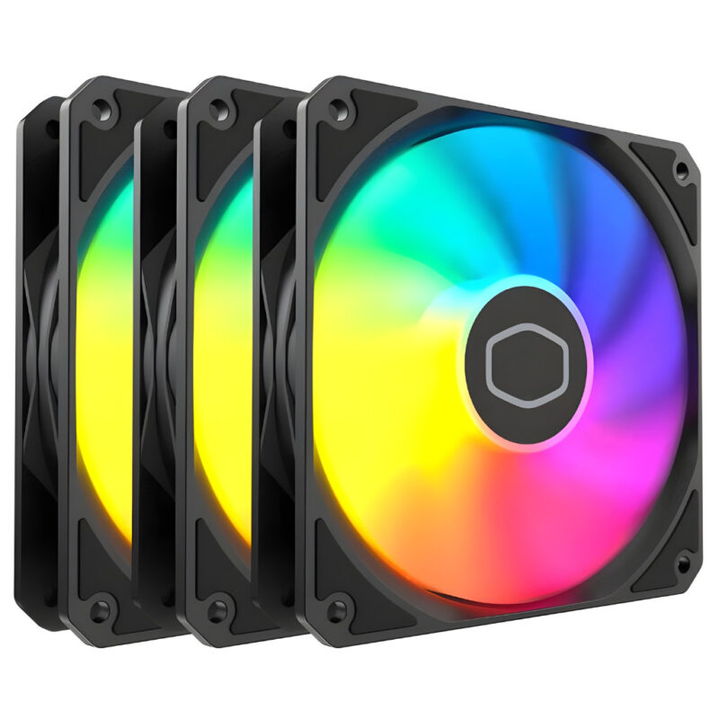 VENTILATEUR COOLER MASTER MF120 LITE 3EN1 ARGB - NOIR
