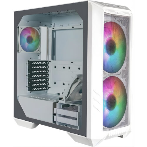 BOÎTIER GAMER COOLER MASTER HAF 500 - BLANC