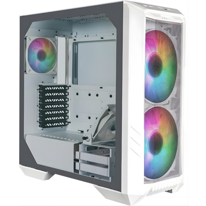 BOÎTIER GAMER COOLER MASTER HAF 500 - BLANC