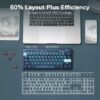 Clavier Gamer - Mécanique REDRAGON K632 PRO Noctis 60% RGB