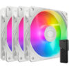 VENTILATEUR COOLER MASTER SICKLEFLOW EDGE 120 ARGB 3EN1 - BLANC
