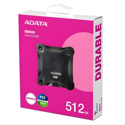 SSD Externe ADATA SD620 USB 3.2 – 512 Go