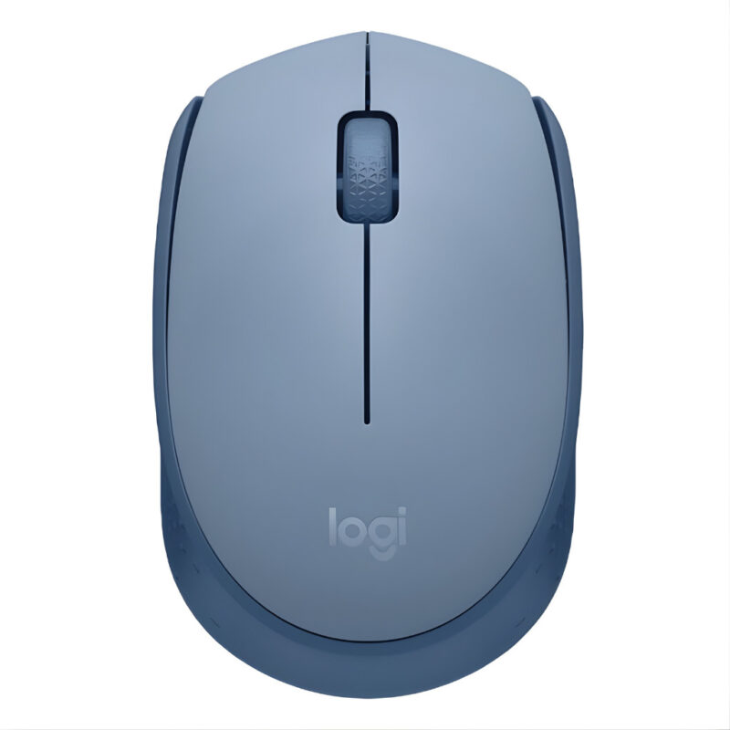 SOURIS SANS FIL LOGITECH M171 - GRIS&BLEU
