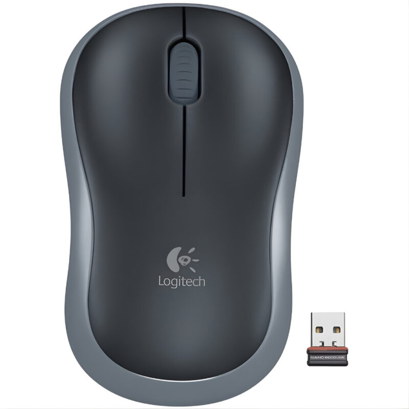 SOURIS OPTIQUE SANS FIL LOGITECH M185 - ARGENT