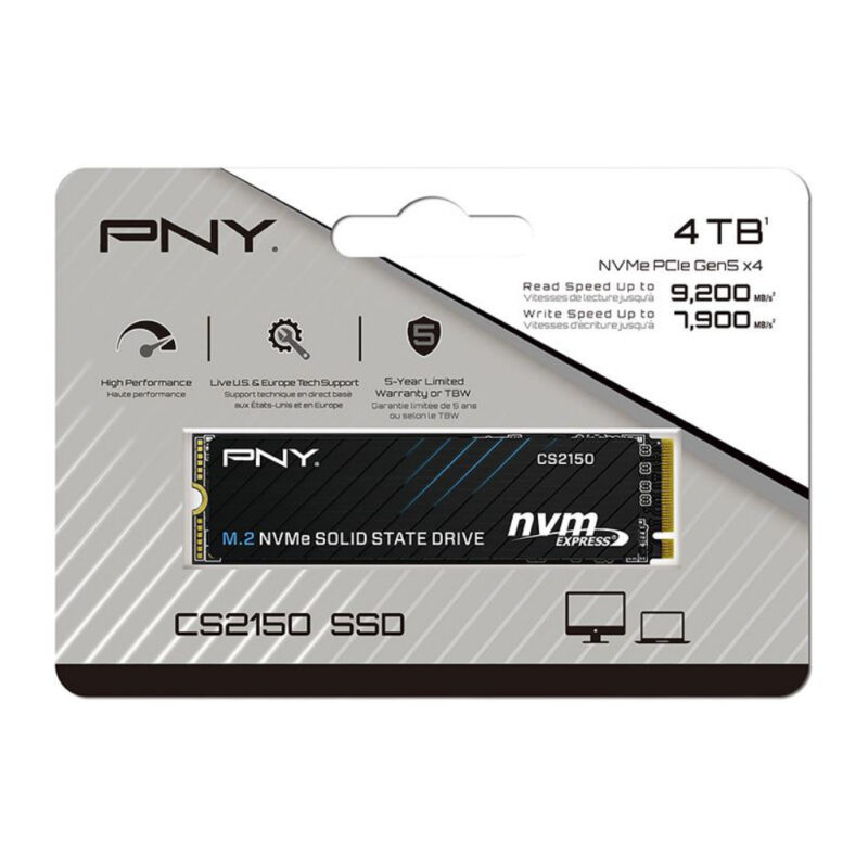 PNY SSD NVMe M.2 CS2150 Gen5