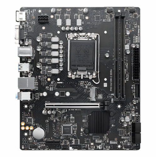 MSI CARTE MERE PRO H610M-E DDR4