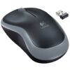 SOURIS OPTIQUE SANS FIL LOGITECH M185 - ARGENT