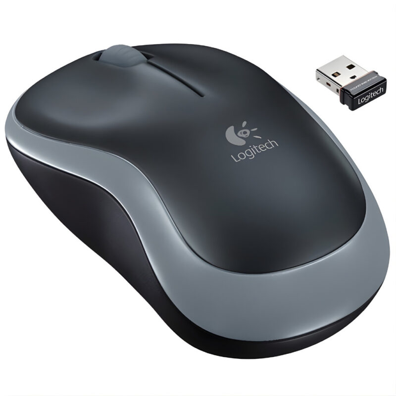 SOURIS OPTIQUE SANS FIL LOGITECH M185 - ARGENT