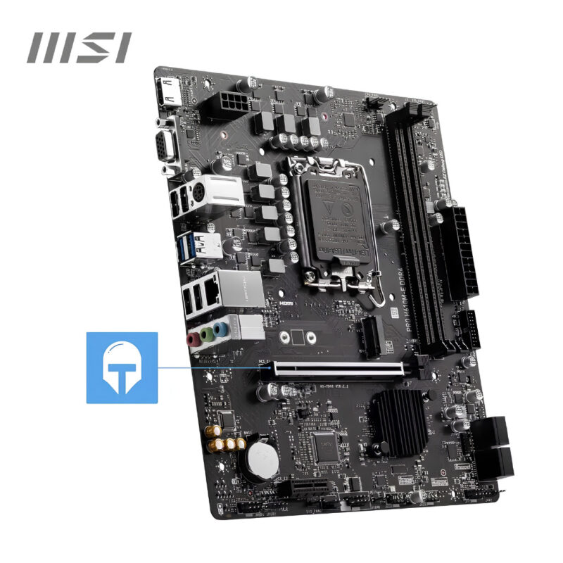MSI CARTE MERE PRO H610M-E DDR4