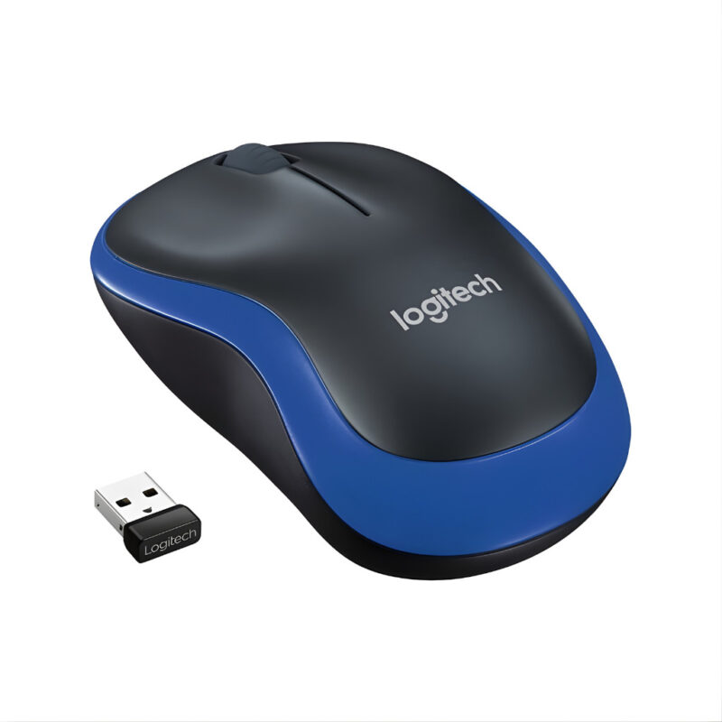 SSOURIS OPTIQUE SANS FIL LOGITECH M185 - BLEU