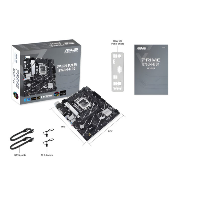 CARTE MÈRE ASUS PRIME B760M-K D4