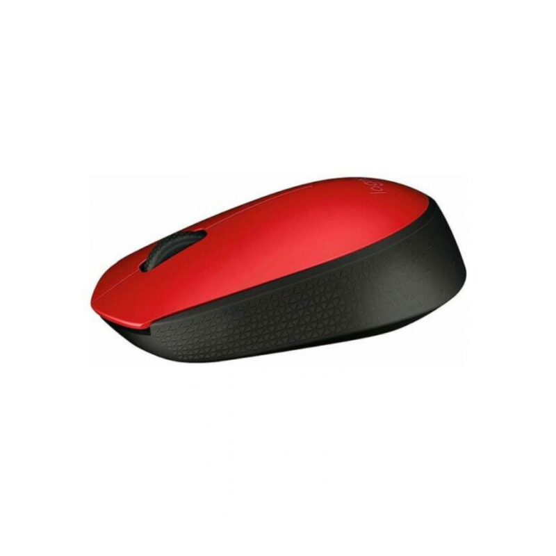SOURIS OPTIQUE SANS FIL LOGITECH M171 - ROUGE
