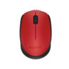 SOURIS OPTIQUE SANS FIL LOGITECH M171 - ROUGE