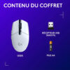 SOURIS GAMER SANS FIL LOGITECH G305 - BLANC