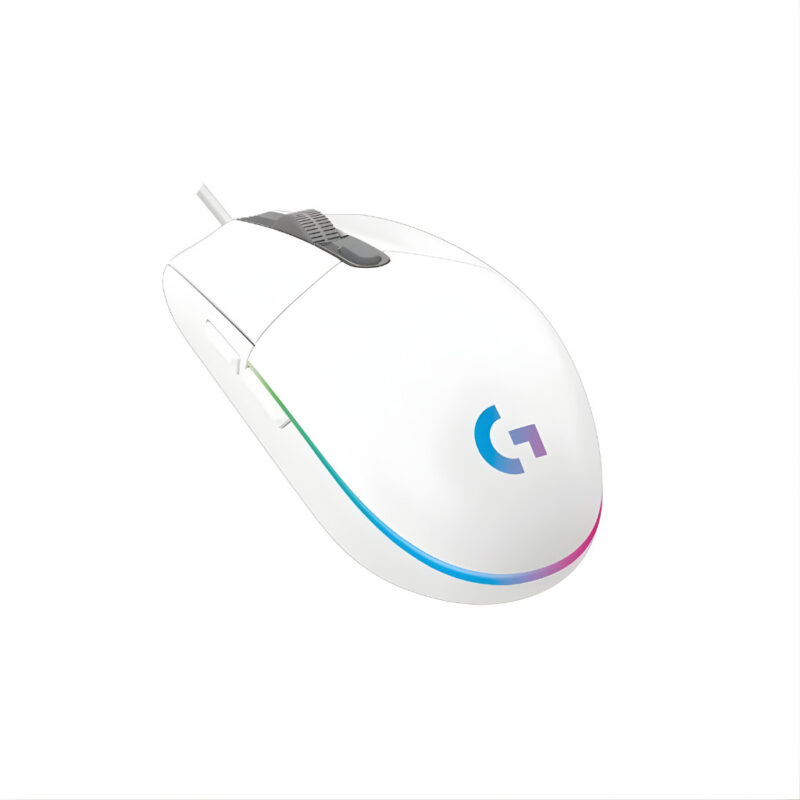 SOURIS GAMER FILAIRE LOGITECH G102 - BLANC