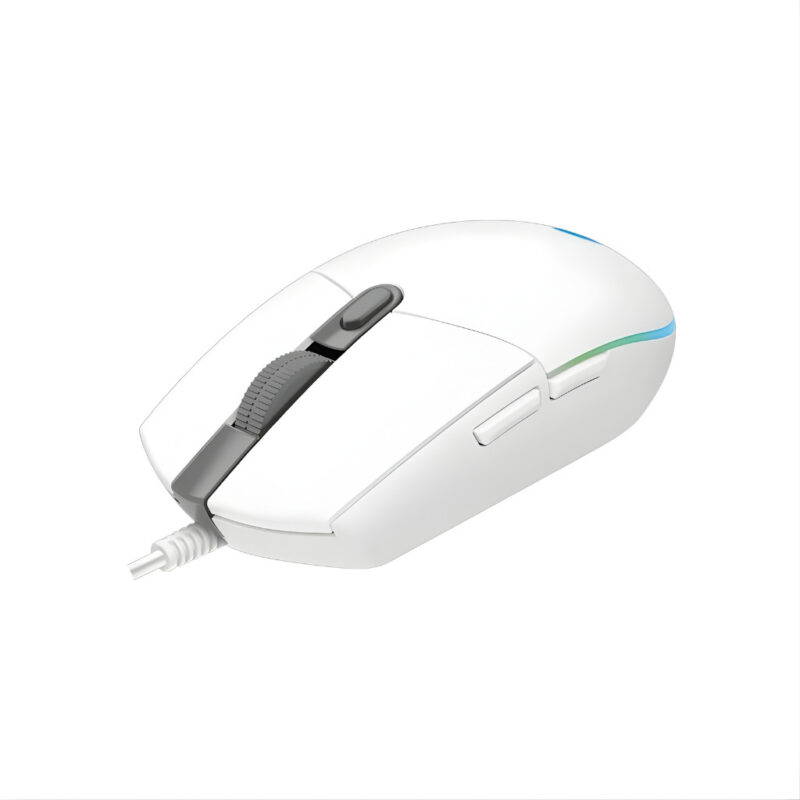 SOURIS GAMER FILAIRE LOGITECH G102 - BLANC