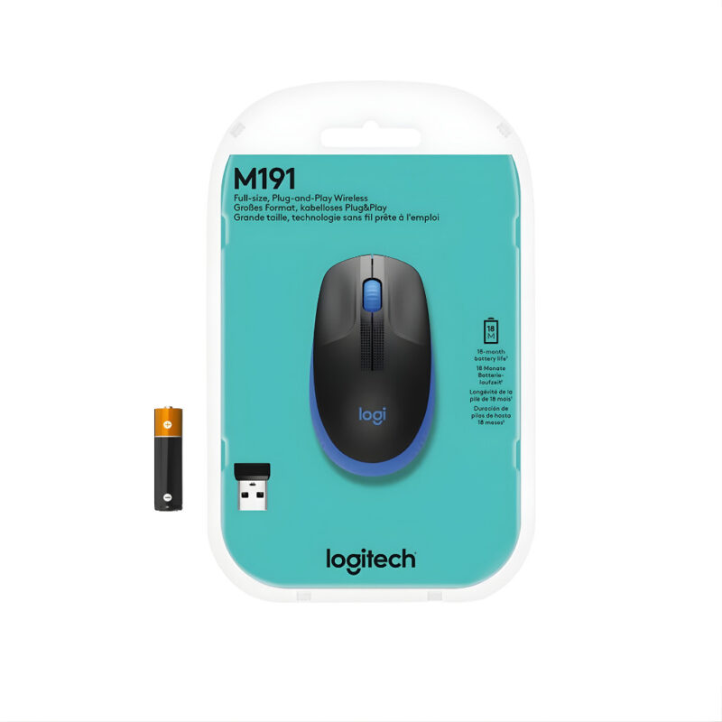 SOURIS SANS FIL LOGITECH M190 - BLEU
