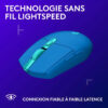 SOURIS GAMER SANS FIL LOGITECH G305 LIGHTSPEED - BLEU