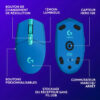 SOURIS GAMER SANS FIL LOGITECH G305 LIGHTSPEED - BLEU