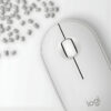 SOURIS SANS FIL LOGITECH PEBBLE M350S - BLANC