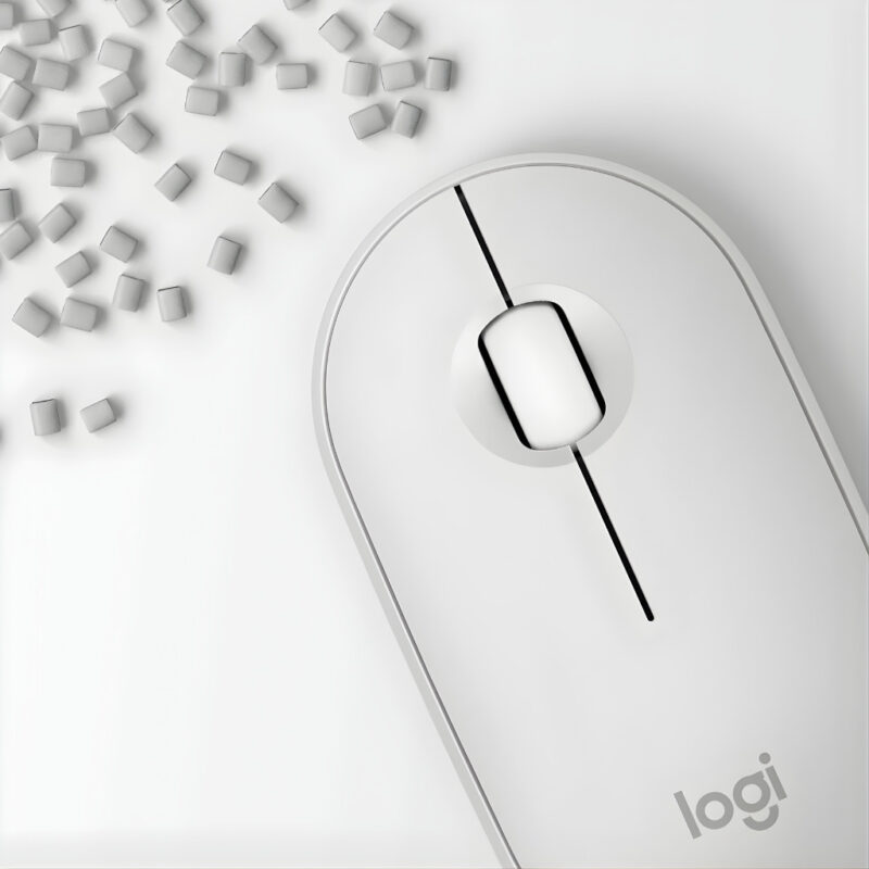 SOURIS SANS FIL LOGITECH PEBBLE M350S - BLANC