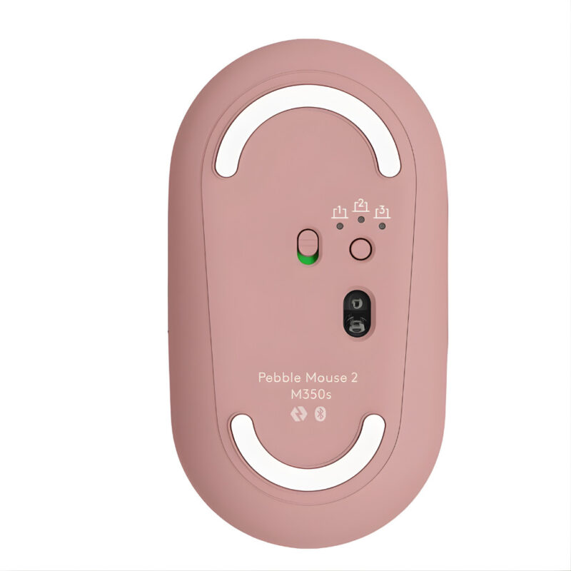 SOURIS SANS FIL LOGITECH PEBBLE M350S - ROSE