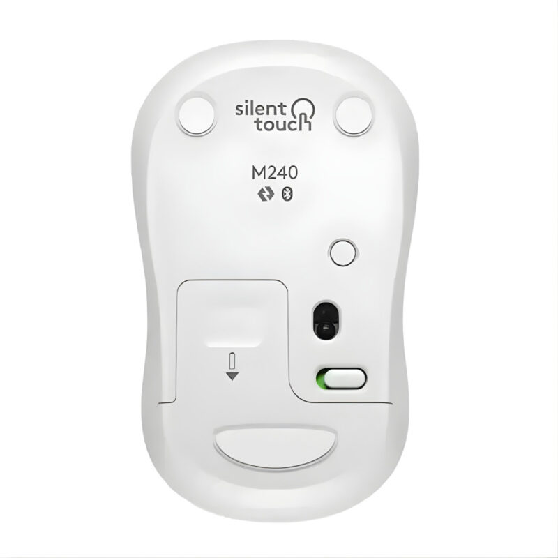 SOURIS SANS FIL LOGITECH M240 SILENCIEUX - BLANC
