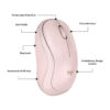 SOURIS SANS FIL LOGITECH M240 SILENCIEUX - ROSE