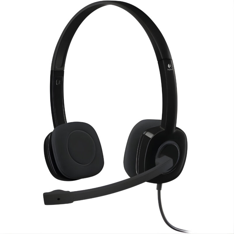 CASQUE MICRO LOGITECH STEREO HEADSET H151 - NOIR