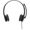 CASQUE MICRO LOGITECH STEREO HEADSET H151 - NOIR