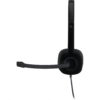 CASQUE MICRO LOGITECH STEREO HEADSET H151 - NOIR