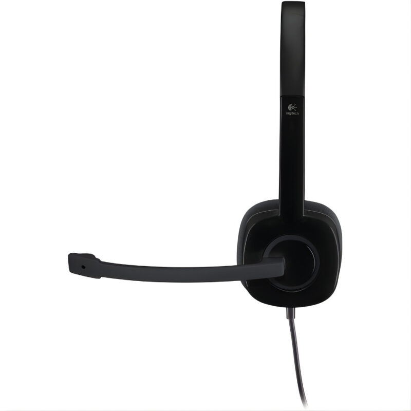 CASQUE MICRO LOGITECH STEREO HEADSET H151 - NOIR