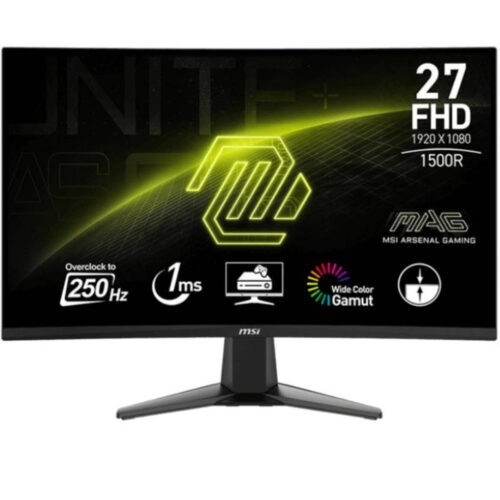 ECRAN GAMING MSI MAG-27C6X 27'' FULL HD INCURVÉ 250 HZ