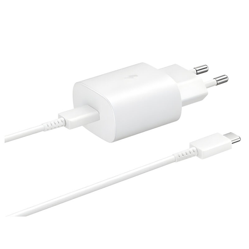 CHARGEUR SECTEUR RAPIDE SAMSUNG 25W-BLANC