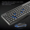 ENSEMBLE CLAVIER ET SOURIS GAMER SANS FIL ADVANCE R-TYPE CLS-3100 RGB - NOIR