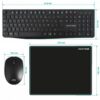 PACK 3EN1 SANS FIL ADVANCE ELITE COMBO CLS-7100RF - NOIR