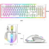ENSEMBLE CLAVIER ET SOURIS GAMER SPIRIT OF GAMER ULTIMATE 600 - BLANC