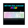 ENSEMBLE CLAVIER ET SOURIS GAMER FILAIRE SPIRIT OF GAMER ULTIMATE 600 - BLANC