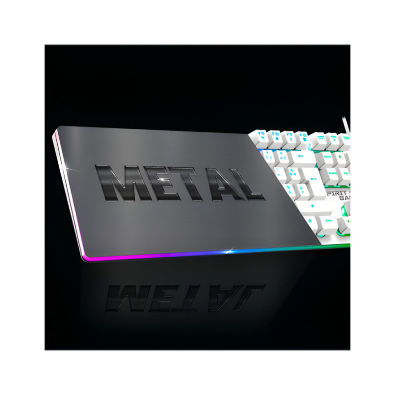 ENSEMBLE CLAVIER ET SOURIS GAMER FILAIRE SPIRIT OF GAMER ULTIMATE 600 - BLANC