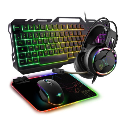 PACK GAMING 4 EN 1 SPIRIT OF GAMER ULTIMATE 300 - NOIR
