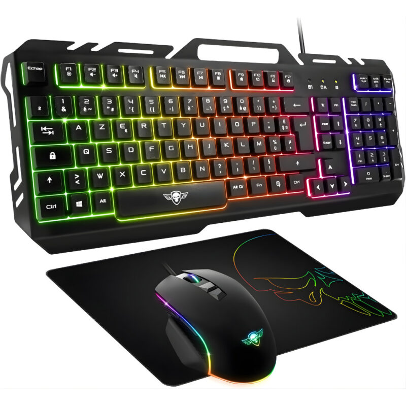 PACK GAMING 3 EN 1 SPIRIT OF GAMER PRO-MK5 RGB – NOIR